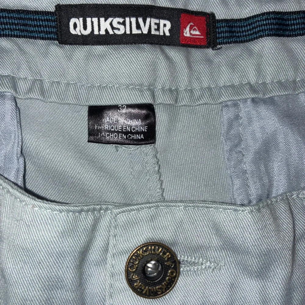 Quicksilver Transcendent Casual Gray Shorts‎ Men Size 32